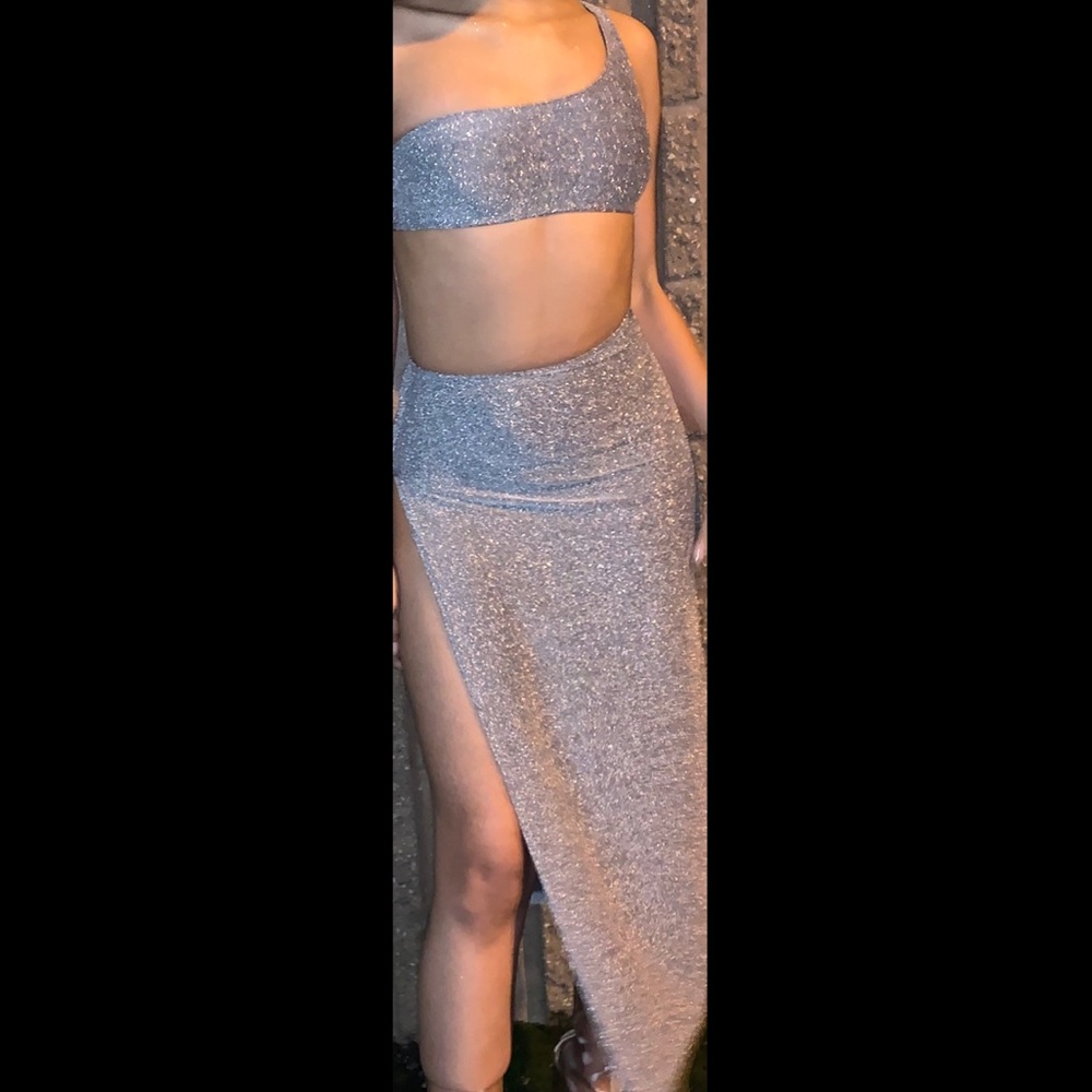 Silver dress